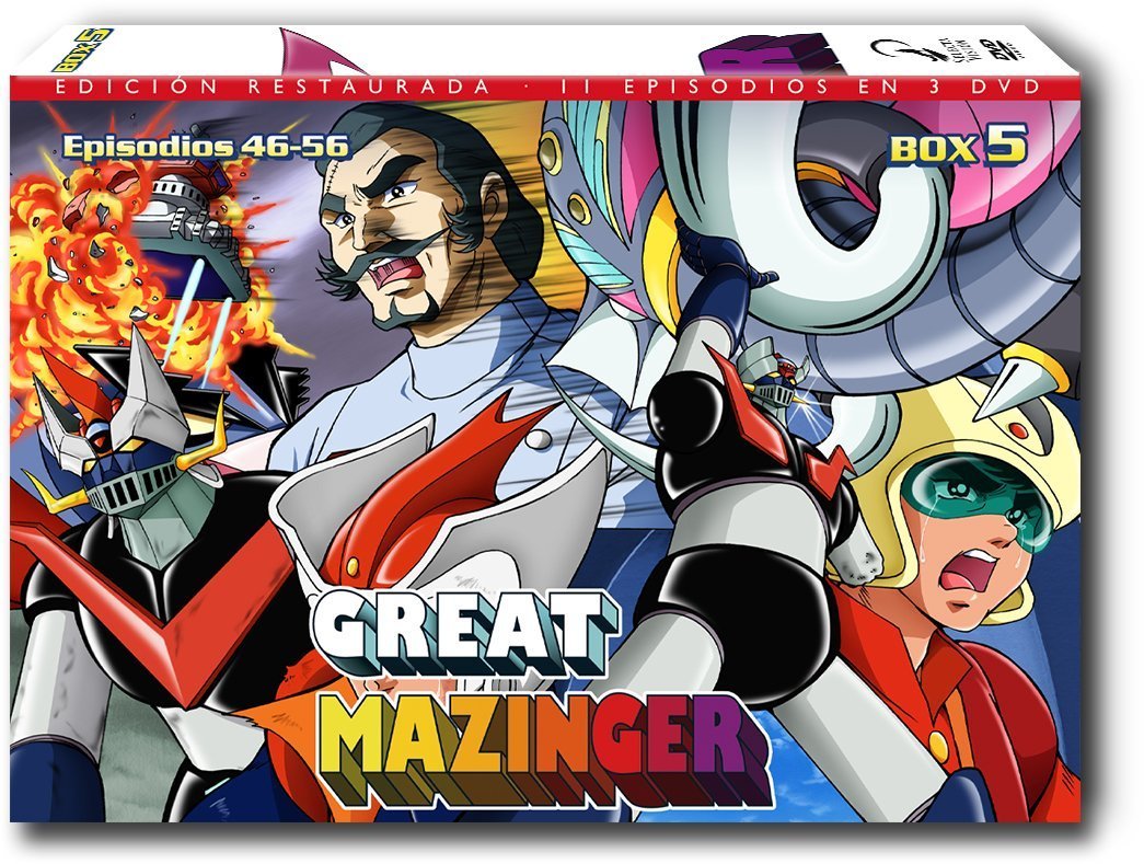 Great Mazinger Box 5 [DVD]: Amazon.es: Animación, Kôsei Ôtani